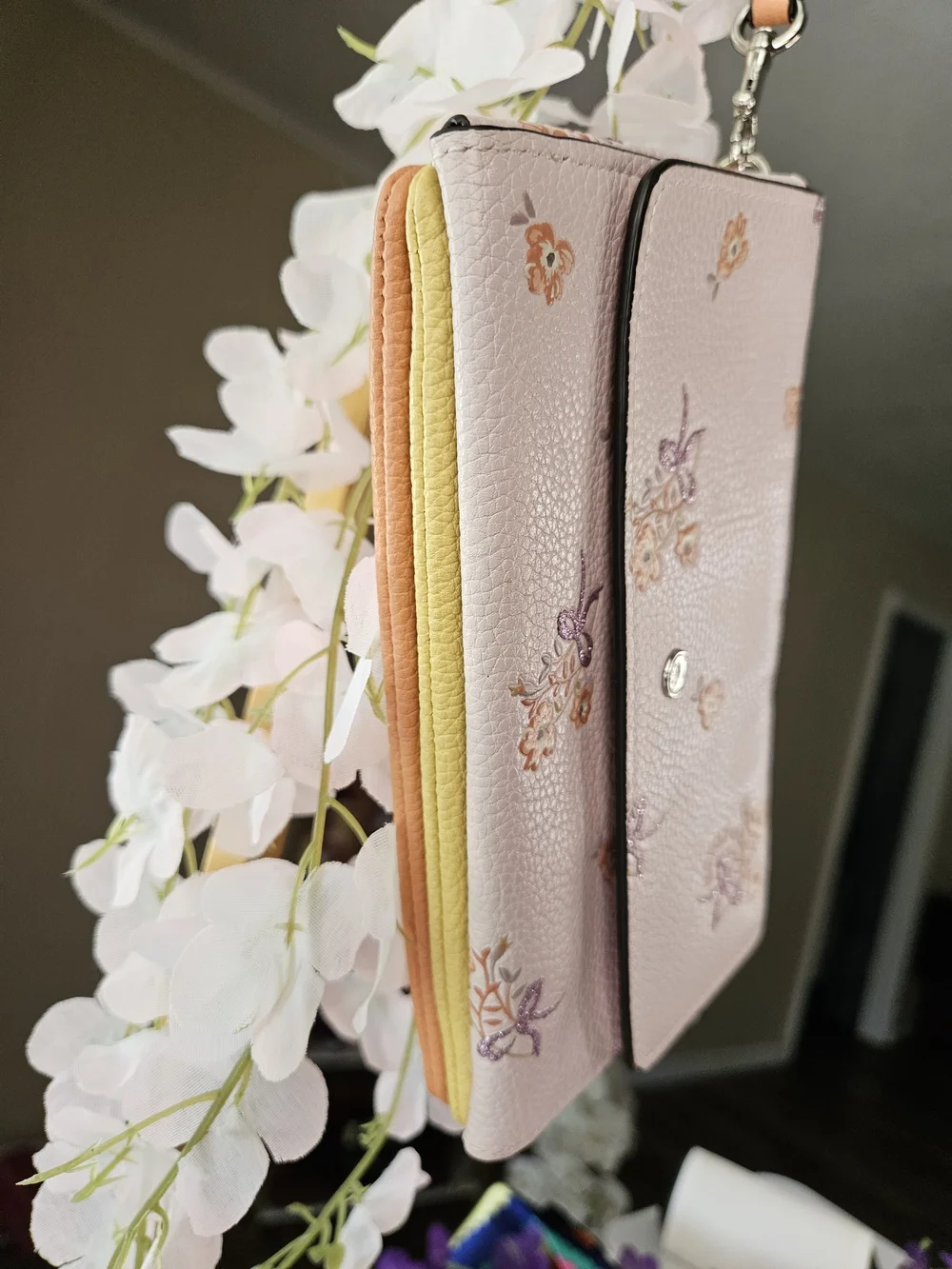 Coach crossbody clutch